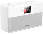 Kenwood CR-ST100S-W, Internet, DAB+, FM, 87,5 - 108 MHz, PTY, 20 W, Voller Bereich -