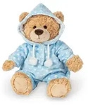 Teddy-Hermann Teddy Hermann Schlafanzugb&auml;r, blau, 30 cm - Blau