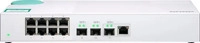 QNAP QSW-308-1C, QNAP QSW-308-1C, Unmanaged, Gigabit Ethernet (10/100/1000) Wei&szlig;