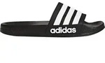 Adidas Cloudfoam Adilette, M&auml;nnlich, Erwachsener, Schwarz, Wei&szlig;, Einfarbig,...
