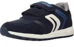 Geox Alben Kinderschuhe Jungen Halbschuhe Klett Blau Freizeit, Schuhgr&ouml;&szlig;e:35 EU -