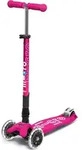 Micro Mobility Maxi Micro Deluxe Foldable LED, Kinder, Dreiradroller, M&auml;dchen,