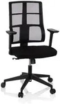 hjh OFFICE Profi B&uuml;rostuhl SPINIO Ergonomischer Schreibtischstuhl mit Armlehnen