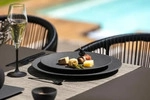 Villeroy & Boch Rock, Schieferplatte, Porzellan, Schwarz, Rechteckig, 280 mm, 170 mm