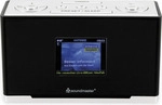 Soundmaster UR240SW, Tragbar, Digital, DAB+, FM, UKW, TFT, 6,1 cm (2.4"), Schwarz -