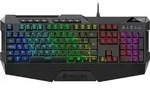Sharkoon SKILLER SGK4, Kabelgebunden, USB, Mechanischer Switch, QWERTY, RGB-LED,