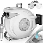 TRESKO&reg; Schlauchtrommel 30m Wasserschlauchaufroller Automatik Schlauchaufroller