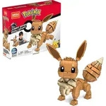 Mega Construx Pok&eacute;mon Jumbo Evoli, Bauset, Bausteine, Sammelfigur - Beige/Braun