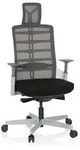 hjh OFFICE High End B&uuml;rostuhl SKARIF Ergonomischer Schreibtischstuhl mit Armlehnen