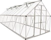 Palram - Canopia Aluminium Gew&auml;chshaus Balance 820 Silber 607x244x229 cm