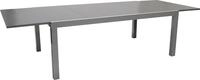 DEGAMO Gartentisch Ausziehtisch Esstisch Glastisch MARINA XXL, 200/300x110cm,