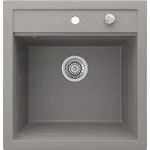 Sp&uuml;lbecken Bergstr&ouml;m Tesa Beton 49 x 51 cm, Model 29496 - Grau