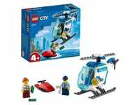 LEGO 60275 City Polizeihubschrauber, Hubschrauber Spielzeug für Jungen und Mädchen