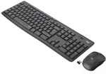 Logitech MK295 Silent - Tastatur-und-Maus-Set - kabellos - 2.4 GHz - Italienisch -