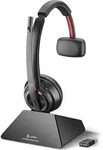 Poly Savi 8210 UC - Microsoft - Headset - On-Ear - Schwarz
