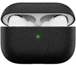 KeyBudz Artisan Series Leather Case for AirPods Pro Black - Schwarz