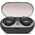 XORO KHB 25 - Kabelloser In-Ear-Kopfh&ouml;rer, integrierter Akku, extra Ladebox,