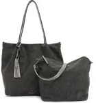 Emily & Noah Elke Shopper Tasche 45 cm - Grau