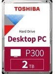 Toshiba P300, 2 TB, 5400 RPM, 128 MB, 3.5", SATA