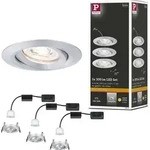 Paulmann LED Einbauleuchte Nova Mini Plus Basisset schwenkbar - Grau/Silber