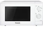Panasonic NN-E20JW, Arbeitsplatte, Solo-Mikrowelle, 20 l, 800 W, Drehregler, Wei&szlig; -