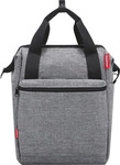 Klickfix Gep&auml;cktr&auml;gertasche ROOMY GT twist silver, 12 ltr, ca. 1000g - Grau
