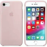 Original Apple Silikon Case f&uuml;r iPhone SE / 8 / 7 Schutzh&uuml;lle Pink Sand - Rosa