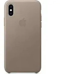 Apple MRWR2ZM/A, Cover, Apple, iPhone XS Max, 16,5 cm (6.5"), Graubraun - Braun