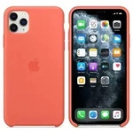 Apple Silikon Case f&uuml;r iPhone 11 Pro Max Clementine (MX022ZM/A) - Orange