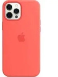 Apple - Hintere Abdeckung f&uuml;r Mobiltelefon - mit MagSafe - Silikon - Pink Citrus -