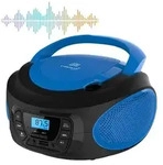 Cyberlux Tragbarer CD-Player Kinder Radio CD-Radio Stereoanlage Boombox Blau -...