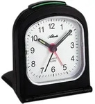 Atlanta 1267/7 Wecker Reisewecker Klappwecker Quarz analog schwarz - Schwarz