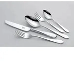 Besteck-Set - Edelstahl 18/10 - f&uuml;r 12 Personen - Silber