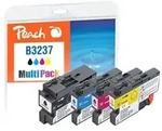 Peach 321008, Schwarz, Cyan, Magenta, Gelb, 65 ml, 18 ml, 4 St&uuml;ck(e), Multipack