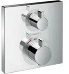 Hansgrohe Ecostat Square, Waschbecken, Chrom - Silber