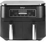 Ninja NNJ AF300EU 6-in-1 Ninja Foodi 2-Zonen-Hei&szlig;luftfritteuse 7,6 l, schwarz -