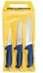 Dick Messer-Set ErgoGrip (3-teilig) - Silber