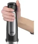 Braun MQ 7087X, P&uuml;rierstab, 1,2 l, Pulsfunktion, 1,2 m, 1000 W, Schwarz, Edelstahl -
