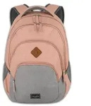 travelite Freizeitrucksack Rucksack mit Laptopfach Basic Melange Backpack 22L Rose /