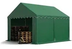 TOOLPORT Lagerzelt 3x4 m Zelthalle Unterstand Weidezelt PVC Plane 700 N wasserdicht