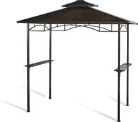 Grasekamp Hardtop BBQ Grill Pavillon 1,5x2,4m Doppelstegplatten Polycarbon