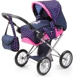 Bayer Design 13654AA Puppenwagen City Star mit Tasche, wandelbar, h&ouml;henverstellbarer