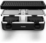 Tefal Plug&Share Raclette-Grill RE2308, 2 Person(en), Schwarz, Silber, Rechteckig,