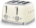 SMEG Toaster - 4 Schlitze - Creme - TSF03CREU - Creme