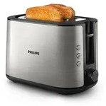 Philips Viva Collection Toaster, 2 Toastschlitze, Br&ouml;tchenaufsatz, 8 Stufen,