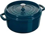 Staub 1102837, Blau, Eisenguss, Emaille, Eisenguss, 260 &deg;C, 28 cm - Blau
