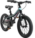 BIKESTAR Kinder Fahrrad MTB ab 4 Jahre | 16 Zoll Alu Mountainbike Kinderrad | Schwarz