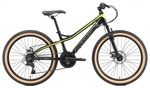 BIKESTAR Kinder Jugend Mountainbike 24 Zoll ab 9 Jahre | Hartail MTB Scheibenbremse