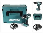 Makita DHP 485 M1J 18 V Li-Ion Akku Schlagbohrschrauber im Makpac + 1 x 4,0 Ah...