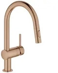 GROHE 32321DL2, Standard, Kupfer, Hebelgriffe, Einzelbild, Typ C, Keramik - Kupfer